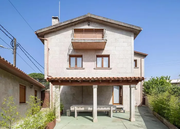 Casa Con Vistas Al Mar, Playa 300 M, Parking, Wifi Ribeira